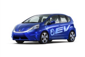 Honda brings first Fit EV to California city for testing only
